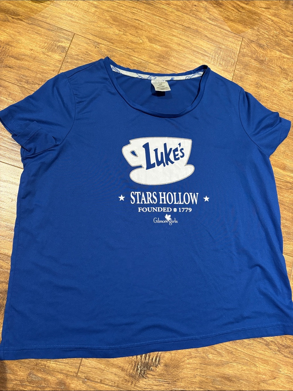 Luke's Stars Hollow Graphic Tee - Royal Blue